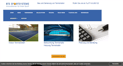 Desktop Screenshot of bts-sportsysteme.de