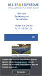Mobile Screenshot of bts-sportsysteme.de
